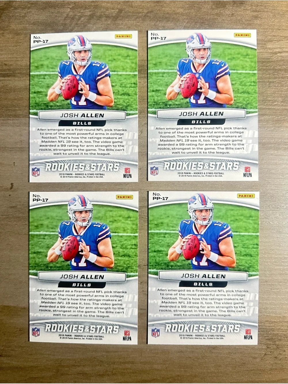Panini josh allen
